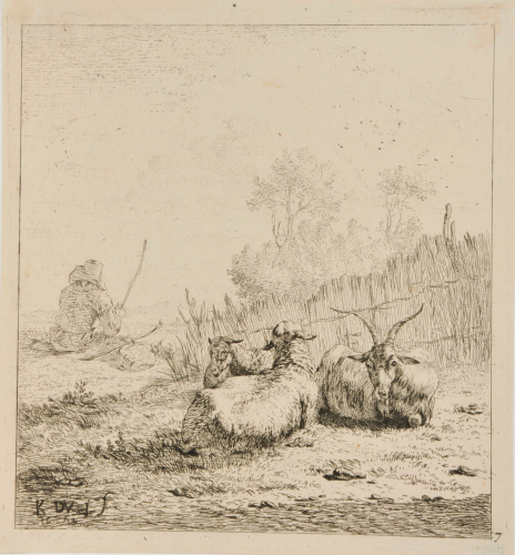 THE GOAT AND THE TWO SHEEP