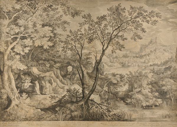 LANDSCAPE WITH HOLY WOMEN GOING TO THE SEPULCHRE