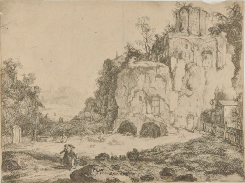 ROUND TOWER ON THE ROCKS