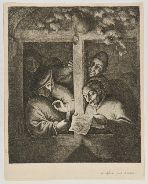 SINGERS AT THE WINDOW