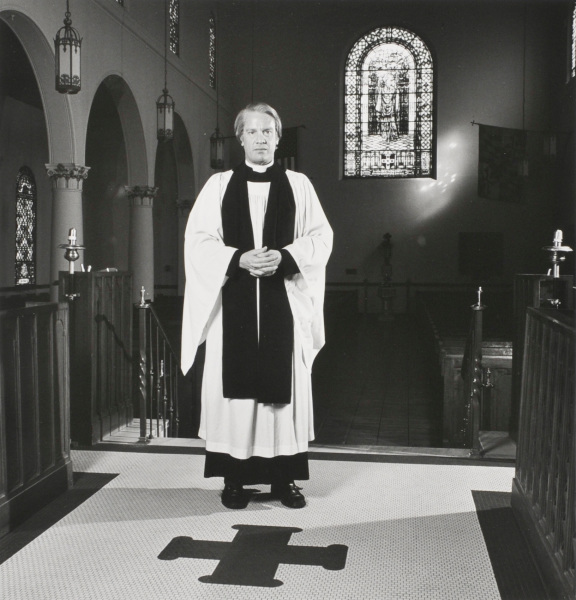REV. DAVID E. CROSSLEY, ST. DAVID'S CHURCH, ROLAND PARK, BALTIMORE