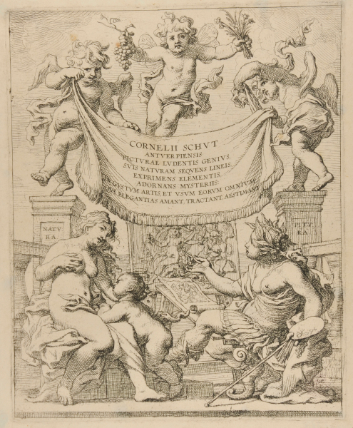 ALLEGORY OF NATURE AND PAINTING