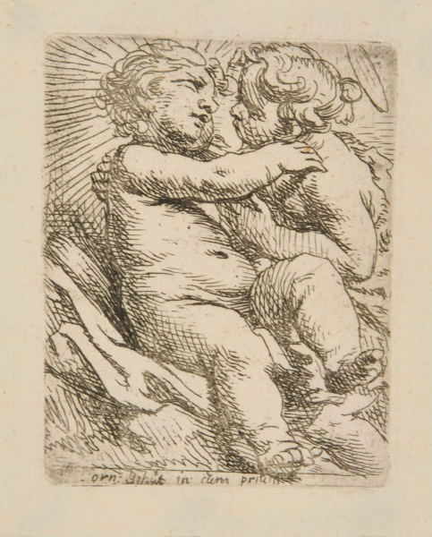 THE CHRIST CHILD AND THE INFANT SAINT JOHN THE BAPTIST