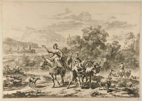 THE GIRL ON HORSEBACK