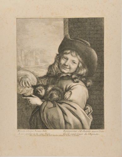 THE LAUGHING BOY AND THE CAT