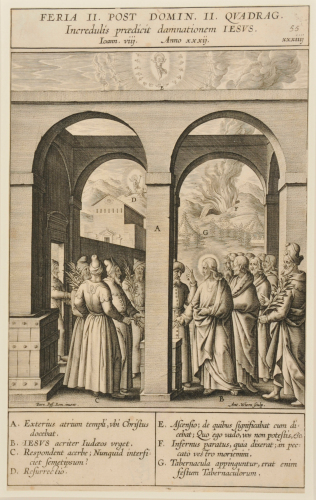 CHRIST DEBATING WITH THE PHARISEES