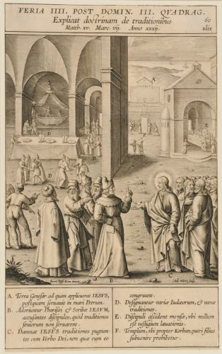 CHRIST TALKING WITH THE PHARISEES