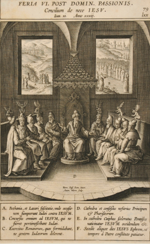 THE SANHEDRIN DECIDING TO KILL CHRIST