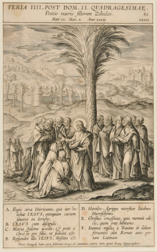 THE MOTHER OF THE SONS OF ZABADEE BEFORE CHRIST