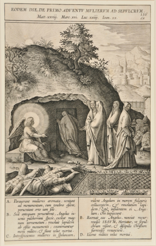 THE HOLY WOMAN AT THE EMPTY TOMB