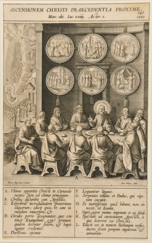 CHRIST APPEARING TO THE APOSTLES FOR THE LAST TIME