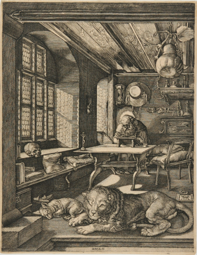 SAINT JEROME IN HIS STUDY