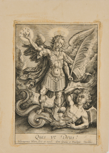 SAINT MICHAEL TRIUMPHING OVER THE DRAGON