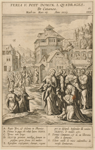 CHRIST AND THE WOMAN FROM CANAAN