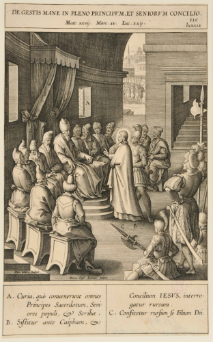 CHRIST BEFORE THE SANHEDRAN AND THE ELDER