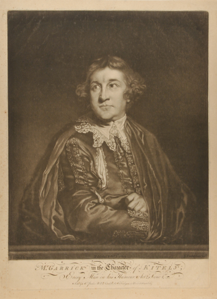 Mr. Garrick in the Character of Kitely