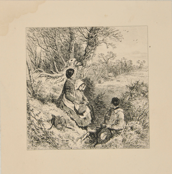 BERRY PICKERS RESTING