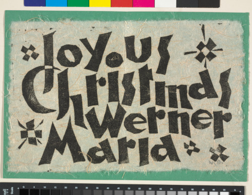 Joyous Christmas Werner & Maria