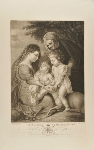 VIRGIN, JESUS, ELIZABETH AND JOHN