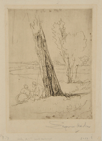 SKETCH IN BURTY'S GARDEN