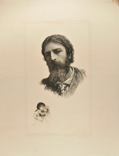 PORTRAIT OF THE ARTIST AND HIS CHILDREN