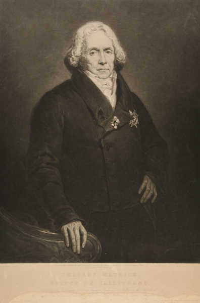 CHARLES MAURICE, PRINCE DE TALLEYRAND