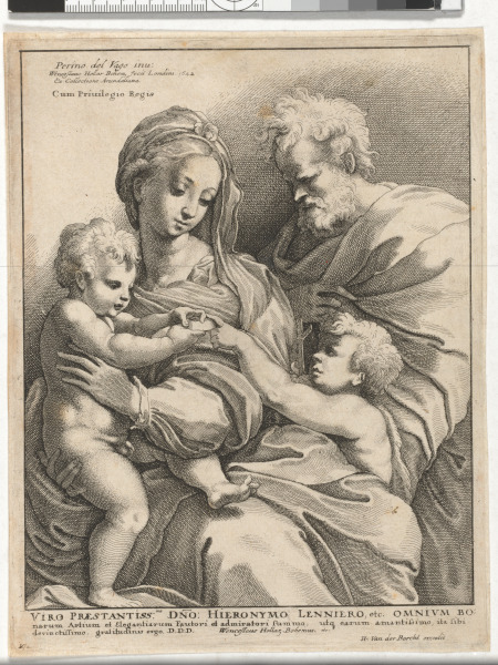 THE HOLY FAMILY WITH ST. JOHN