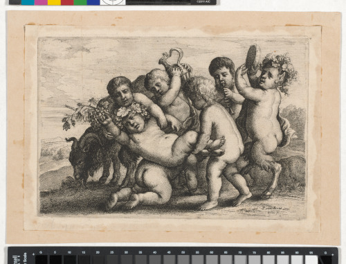 FIVE BOYS, TWO SATYRS, AND A GOAT