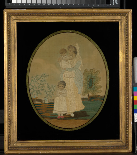 STANDING MOTHER WITH CHILDREN, POSSIBLY "CHARITY"