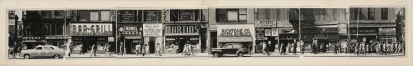 MAQUETTE FOR "SIXTH AVENUE BETWEEN 43RD AND 44TH STREETS, NEW YORK"