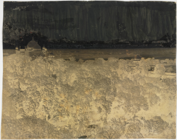 THE MOSQUE OF THE TAJ MAHAL