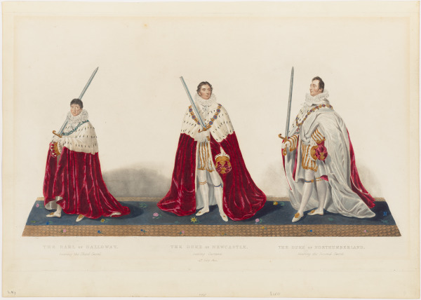 THE EARL OF GALLOWAY, THE DUKE OF NEWCASTLE AND THE DUKE OF NORTHUMBERLAND