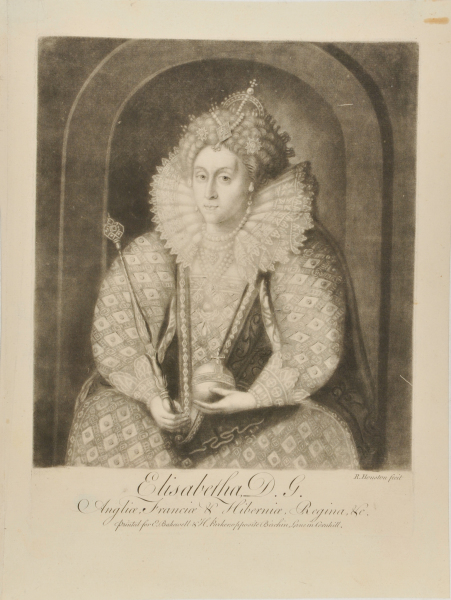 ELISABETHA, D.G.