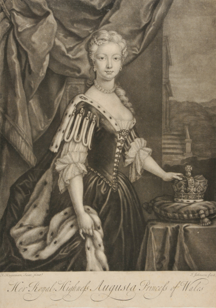 HER ROYAL HIGHNESS AUGUSTA, PRINCESS OF WALES