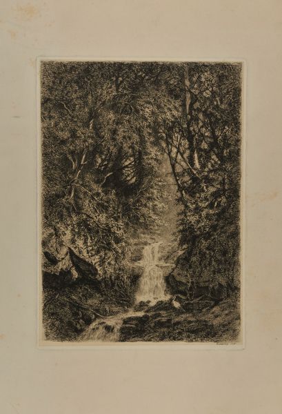 LANDSCAPE WITH BROOK