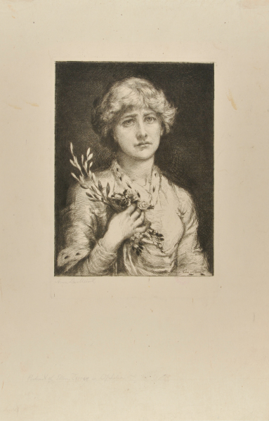 ELLEN TERRY AS OPHELIA