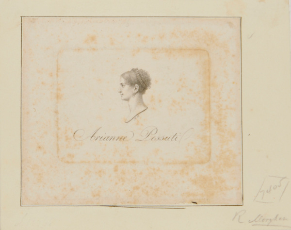 VISITING CARD OF ARIANNE PESSUTI