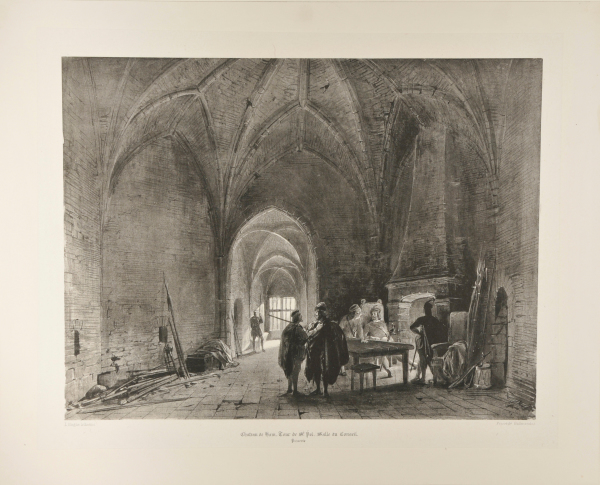 CHATEAU DE HAM, TOUR DE ST. POL, SALLE DU CONSEIL