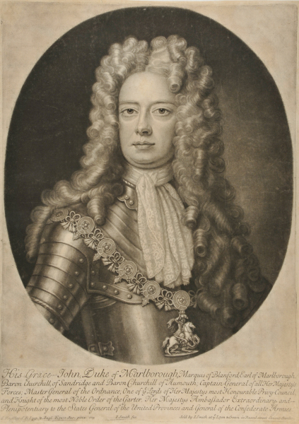 HIS GRACE JOHN, DUKE OF MARLBOROUGH