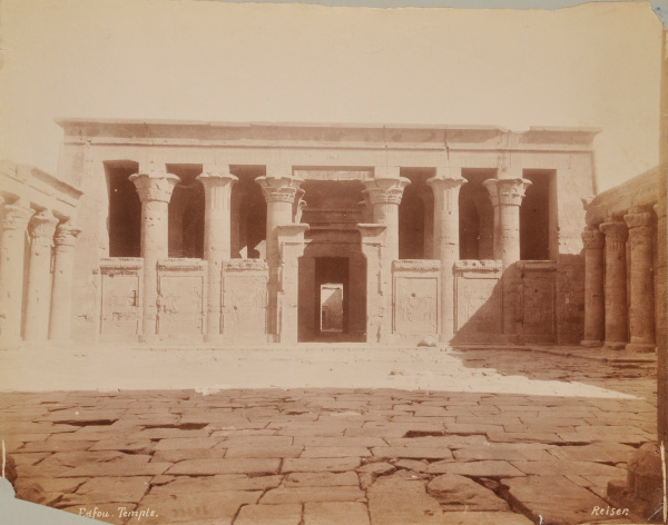 EDFOU: TEMPLE OF HORUS, FIRST COURT, PTOLEMAIC PERIOD