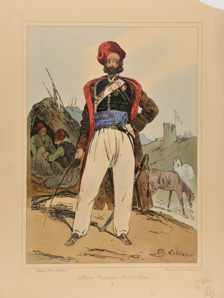 OFFICIER FRANÇAIS PHILHELLÊNE