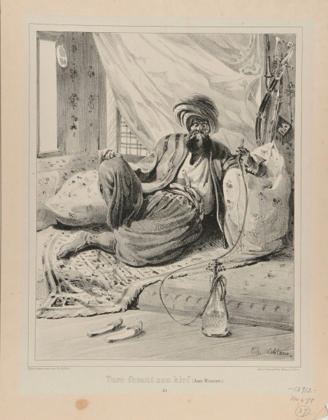 TURC FESANT SON KIEF (ASIE MINEURE)