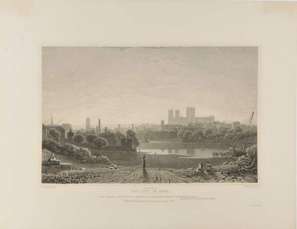 S.E. VIEW OF THE CITY OF YORK