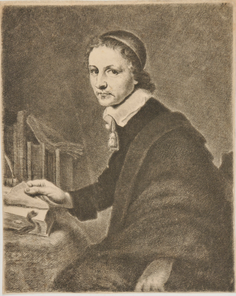 HALF LENGTH PORTRAIT OF A THEOLOGIAN, TURNED TO LEFT
