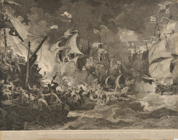 THE DEFEAT OF THE SPANISH ARMADA