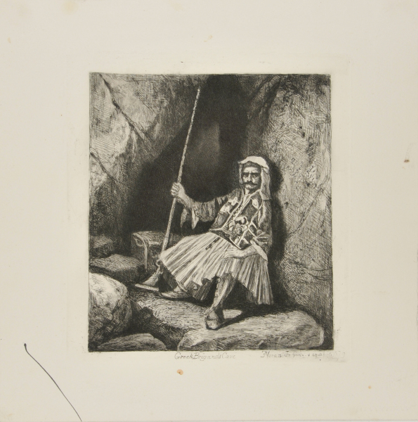 GREEK BRIGAND'S CAVE