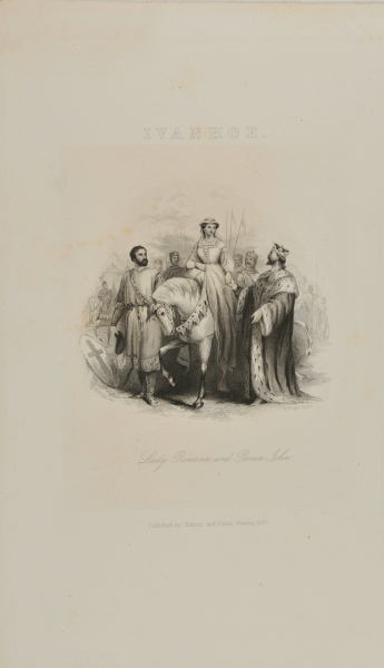 LADY ROWENA AND PRINCE JOHN