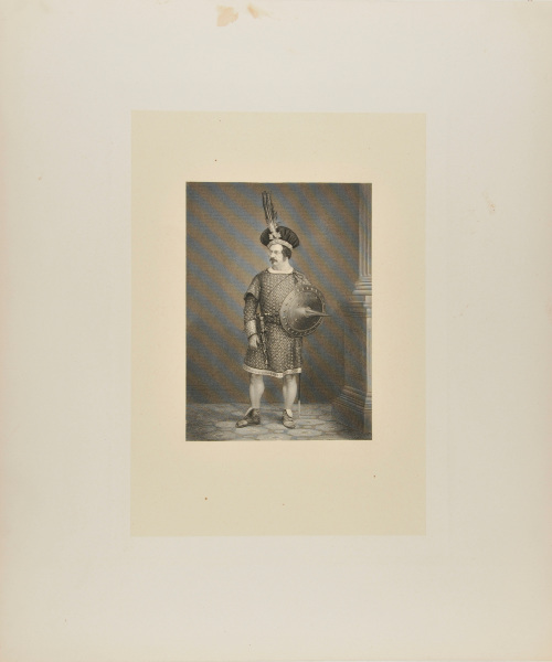 EDWIN FORREST AS MACBETH