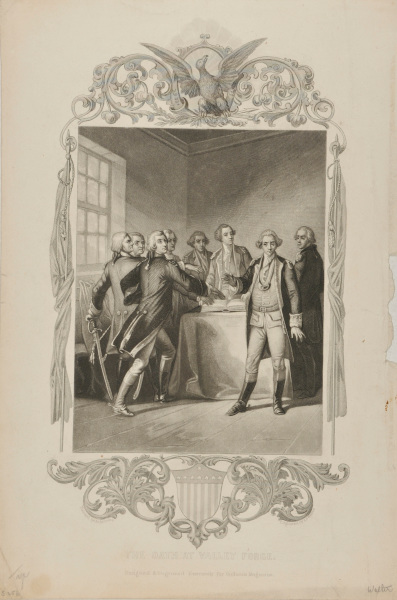 THE OATH AT VALLEY FORGE