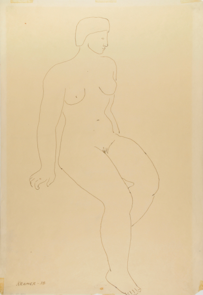 SEATED NUDE